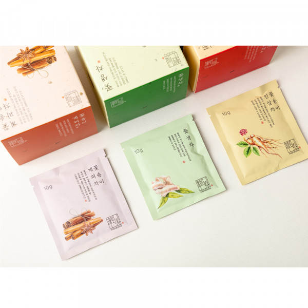 찬들마루 꽃삼차 (차 3종세트) 450g