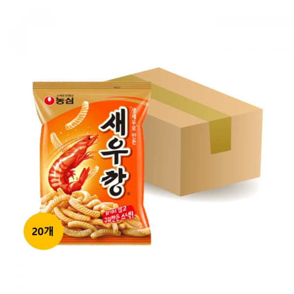 [농심] 새우깡 90g 1박스 (20개입)