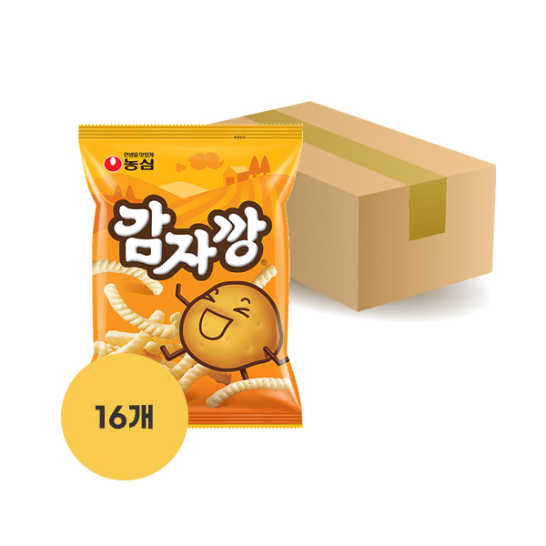 [농심] 감자깡 75g 1박스 (16개입)