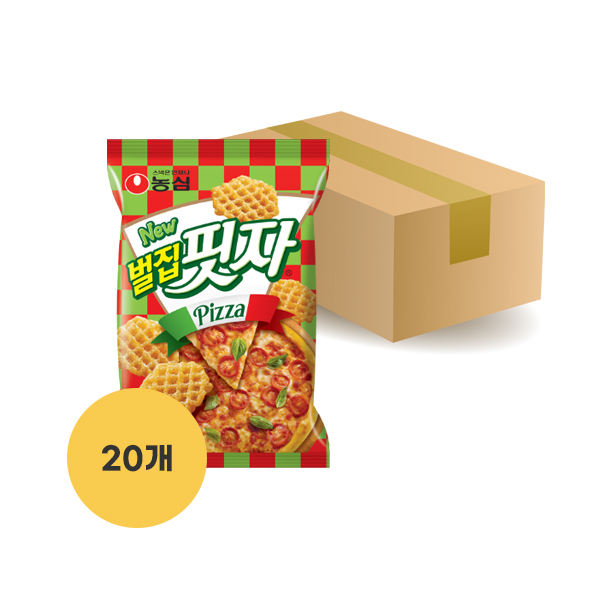 [농심] 벌집핏자 90g 1박스 (20개입)