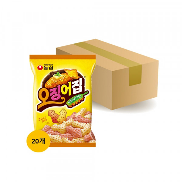 [농심] 오징어집 78g 1박스 (20개입)