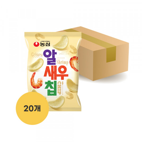 [농심] 알새우칩 68g 1박스 (20개입)