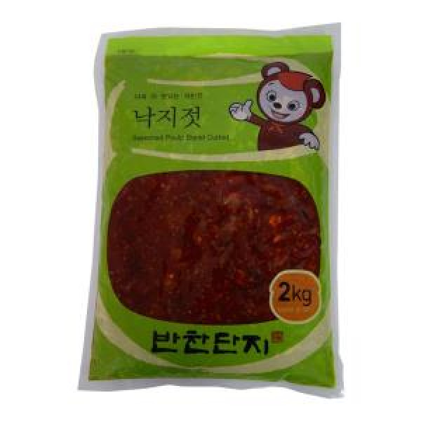 반찬단지 낙지젓2kg 2개