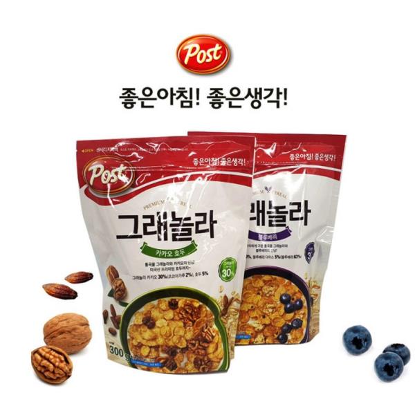 동서 포스트 그래놀라 콘푸라이트 후레이크 간편식사