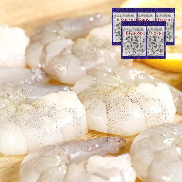 급속냉동 생새우살 200g (91/110) x 5팩 (총1kg)