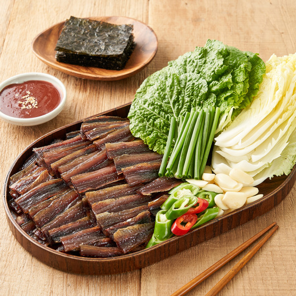 완전손질 과메기 야채 풀세트(1~2인분)