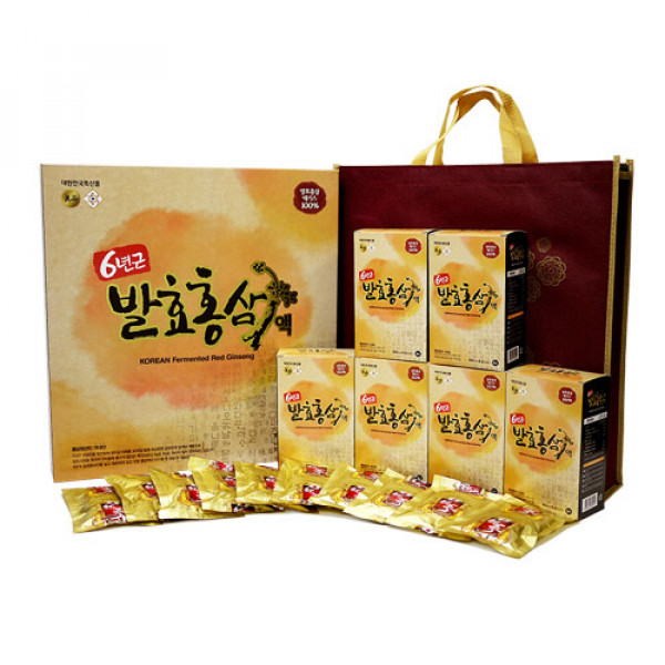6년근발효홍삼선물세트 100ml 30포