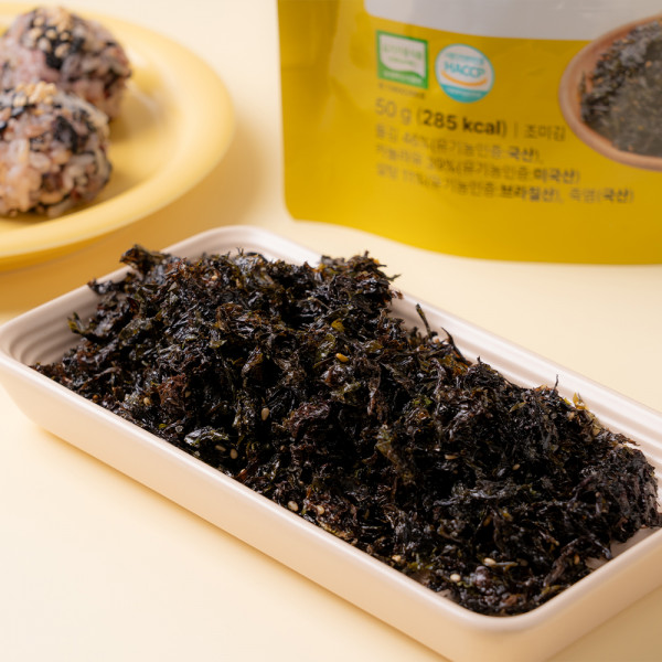 국내산 유기농 돌김자반 50g X2
