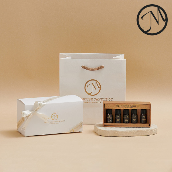 [공식] 밀크하우스캔들 퓨어 퍼퓸 오일 디스커버리 세트 3ml *5