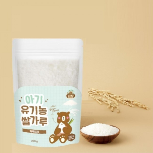  (푸드폴리스마켓)[키짱몸짱] 유기농 아기 쌀가루 