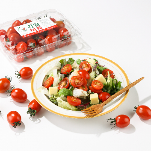  (푸드폴리스마켓) 건달마토 스테비아 대추방울토마토 2kg (500g * 4팩) 
