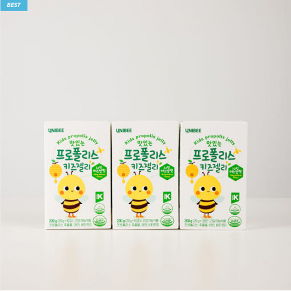  (푸드폴리스마켓) 맛있는 프로폴리스 키즈 젤리 20g*15포 / 3박스 