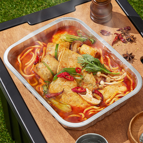 어나더테이블 캠핑용 유부주머니 마라맛 어묵전골 (853g) 2개입